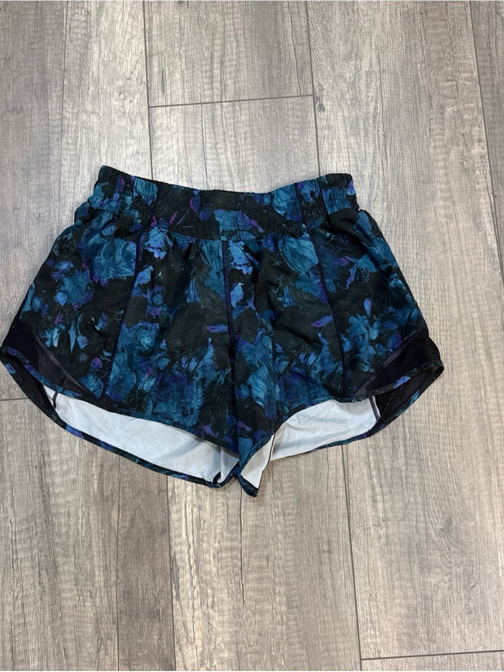 lululemon Floral Print Shorts